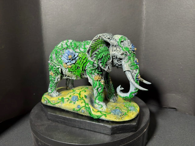 The Verdant Colossus — three-quarter view