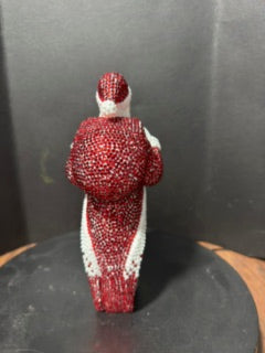 Decorative Santa Statue – rear view