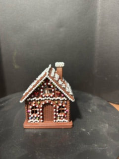 Gem Gingerbread House – top view