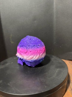 Purple Pink orb accent piece